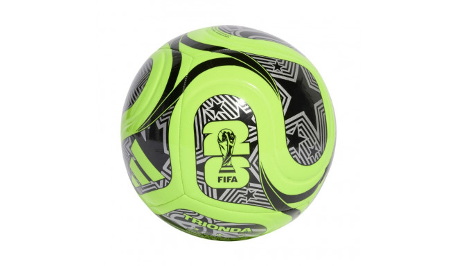 Piłka nożna adidas World Cup 26 Trionda Club zielono-czarna JD8052 4