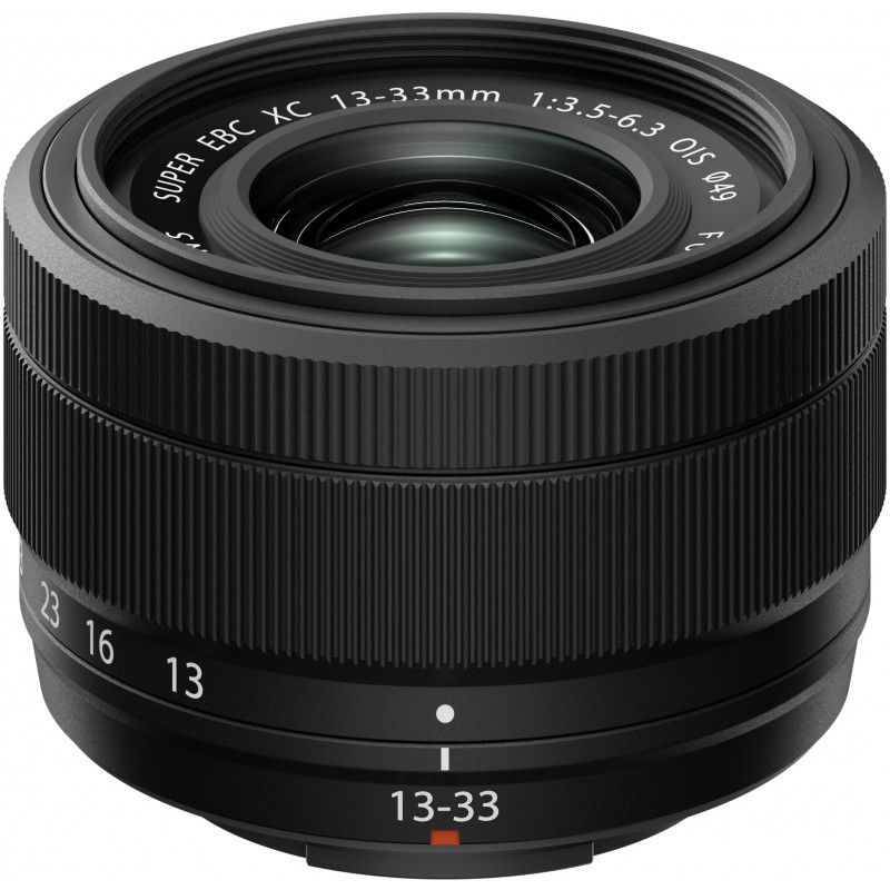 Fujifilm Fujinon XC 13-33mm f/3.5-6.3 OIS objektiiv, must