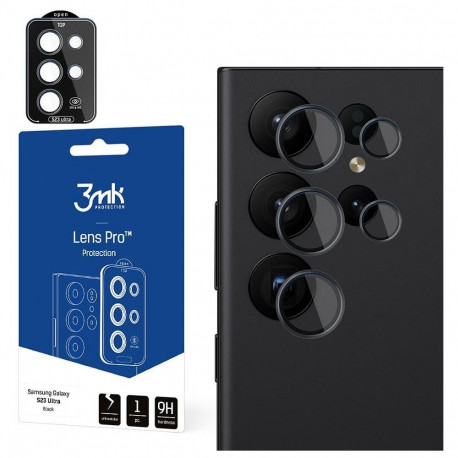 3mk telefonikaamera kaitseklaas Samsung Galaxy S24 Ultra Lens Pro, must