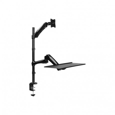 LOGILINK BP0030 LOGILINK - Sit-stand workstation monitor desk mount, 13-27, max. 9 kg