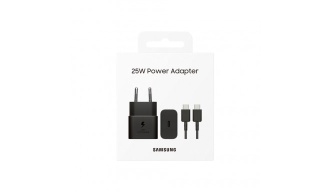 SAMSUNG Charger 25W with cable black
