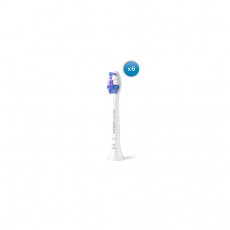 Sonicare hambaharja otsakud S2 Sensitive HX6056/87 6tk, valge