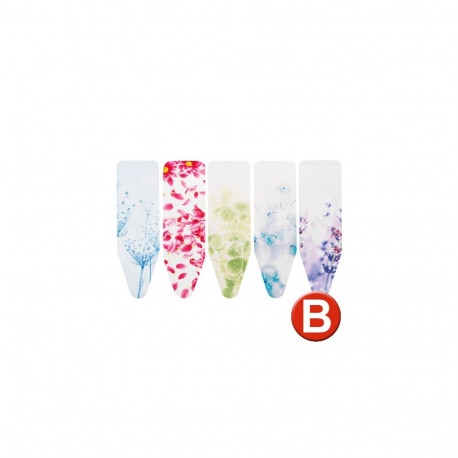 BRABANTIA gludināmā dēļa pārvalks  124x38 cm  Colourful Mixed (B) 4mm + 4mm 265006