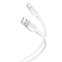 XO cable NB212 USB - USB-C 1,0 m 2,1A white