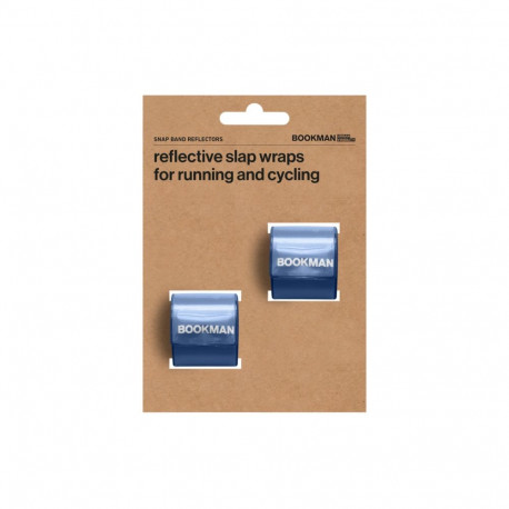 Helkurid BOOKMAN Reflective Snap Bands for Arm and Leg, sinised