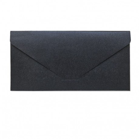 Taskuga ümbrik / kaart Pearl Black, 5tk