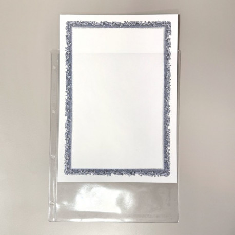 Kiletasku A4, läbipaistev