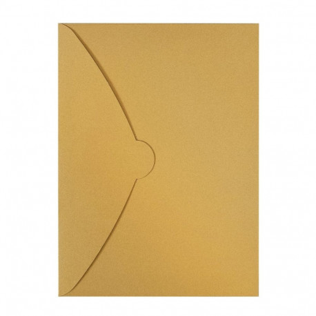 Dokumendiümbrik, kuldne, A4, 5tk