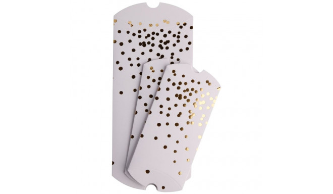 Kinkekarbid Golden Dots, 3tk