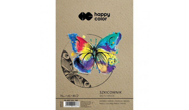 Visandiplokk Liblikas - 135x205mm, 70g/80lk