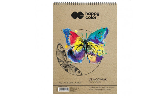 Visandiplokk Liblikas - 170x250mm, 70g/80lk