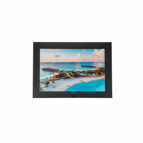 Peleman kleebitav fotoraam - must, 10x15cm