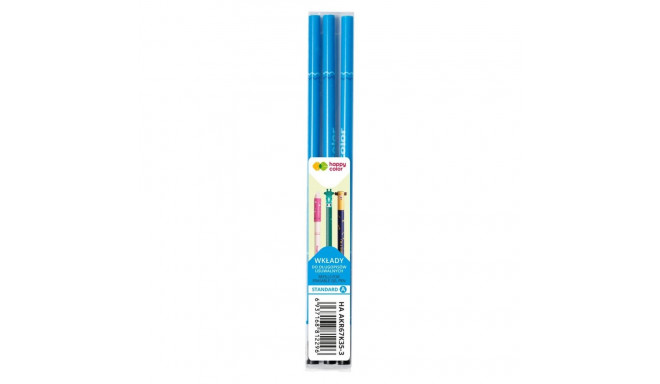 Kustutava tindipliiatsi süsid 3tk, sinine - STANDARD A