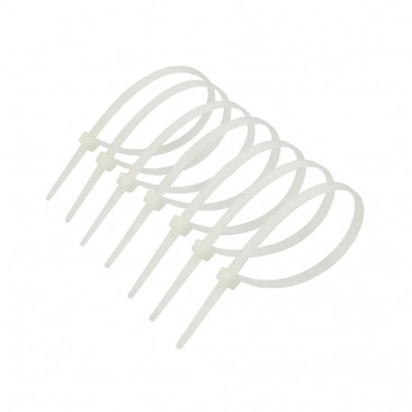Cable ties 4 x 350mm | white | 100 pcs