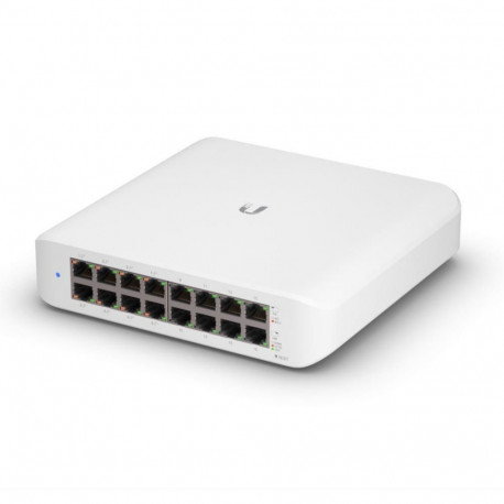 UBIQUITI Switch||USW-LITE-16-POE|Type L2|16x10Base-T / 100Base-TX / 1000Base-T|PoE+ ports 8|45 Watts