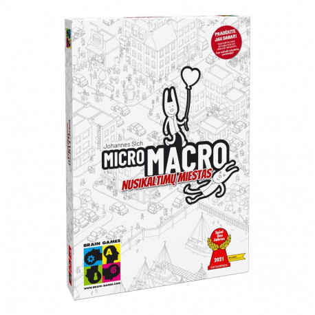 lauamäng MicroMacro Crime City LT
