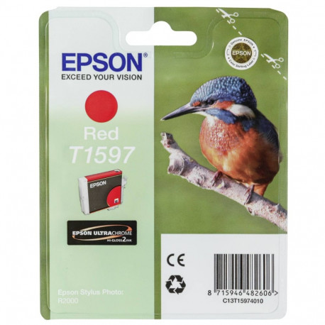 Epson ink cartridge T 159 T 1597, red