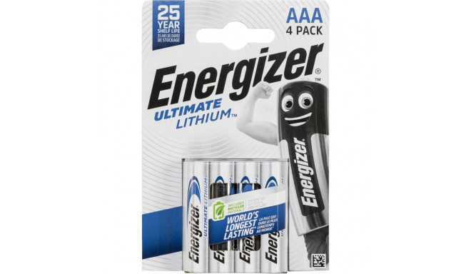 1x4 ENERGIZER Ultimate Lithium Micro AAA LR 03 1,5V