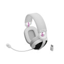 HEADSET FURY FUKIYA F6 WITH MICROPHONE WIRELESS WHITE