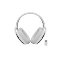 HEADSET FURY FUKIYA F6 WITH MICROPHONE WIRELESS WHITE