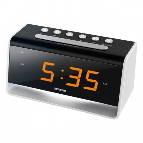 Alarm clock with led night light Sencor
