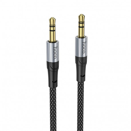 Cable AUX Jack 3,5 mm to Jack 3,5 mm Hoco 1 m UPA26 black