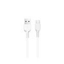 Cable USB A to USB C Hoco 2,4A 2 m X20 white