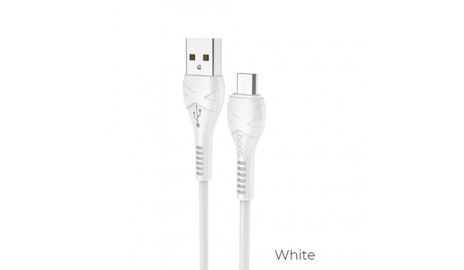 Cable USB A to Micro USB Hoco 1 m X37 white