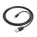 Cable USB A to USB C Hoco PD 6A 100W 1 m X96 black