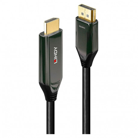aktiivne adapterkaabel DisplayPort > HDMI 8K60 2m, must