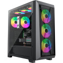 Xilence XILENT X X912.ARGB, tower case (black, tempered glass)
