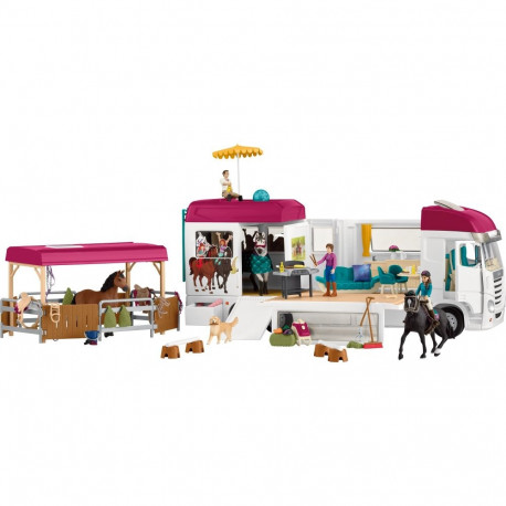 Schleich Horse Club horse transporter, toy vehicle