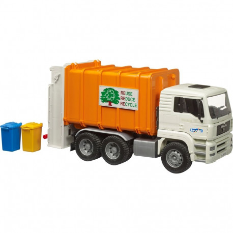 MAN prügiveoauto TGA 02772, tagalaadur