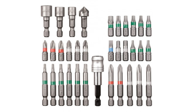 Einhell bit set, 34 pieces (1/4, in S-Box)