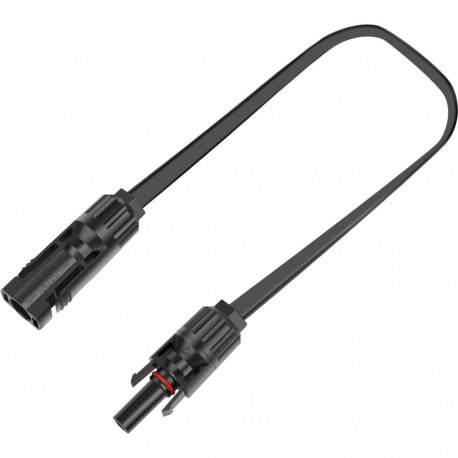 EcoFlow Super Flat MC4 Cable (black)