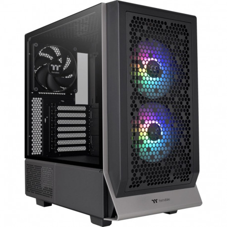 Ceres PC korpus 300 TG ARGB karastatud klaasiga, must