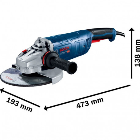 nurklihvija GWS 24-230 P Professional 2.400Watt, sinine