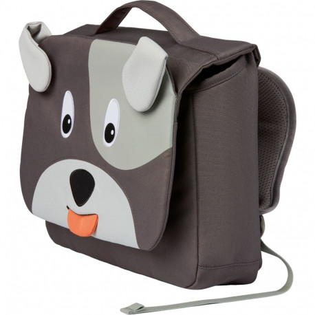 Schultasche Hund (grau)