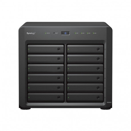 Synology DS2422+, NAS (black)