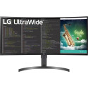 LG 35WN75CP-B, LED monitor - 35 - black, UWQHD, IPS, HDMI, DisplayPort, USB-C, curved, 100Hz panel