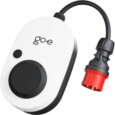 go-e Charger Gemini flex, 11 kW (16A 3-phase), Wallbox (white/black, mobile charging station)