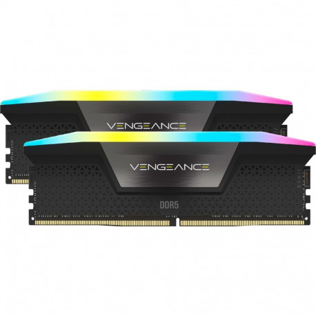 Vengeance RGB DIMM mälumoodulid CMH32GX5M2E6000C36 32GB DDR5-6000 2x16GB INTEL XMP, must