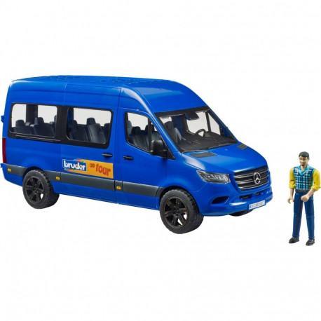 BRUDER Mercedes Benz Sprinter transfer with driver, model vehicle