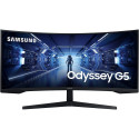 SAMSUNG Odyssey G5 C34G55TWWP, gaming monitor (86 cm (34 inches), black, UWQHD, AMD Free-Sync, curve