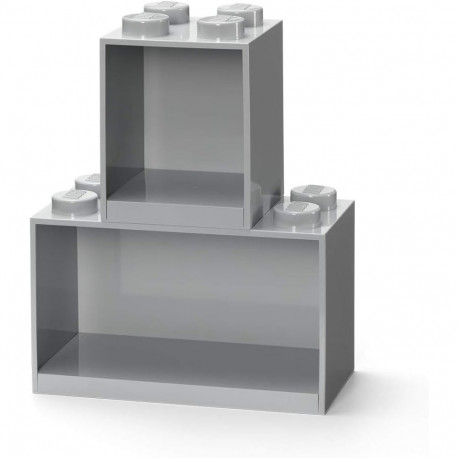 LEGO Regal Brick Shelf 8+4, Set 41171740 (hellgrau, 2 Regale)