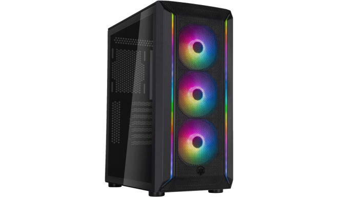 SilverStone SST-FA511Z-BG, tower case (black, tempered glass)