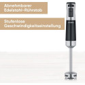 Severin SM 3772, hand blender (black / stainless steel (brushed), with accessory set) Severin SM 3772, hand blender (black / stainless steel (brushed), with accessory set)