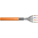Digitus Professional Cat7 S/FTP installation cable simplex, Dca (orange, 100 meter roll)
