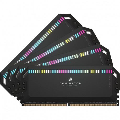 Corsair 64 GB DDR5-6200 Kit, memory (black, CMT64GX5M4B6200C32, Dominator Platinum RGB, XMP)