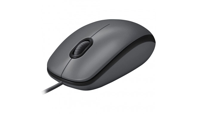 Logitech M100, Mouse (black, compatible with Windows/macOS/ChromeOS/Linux)